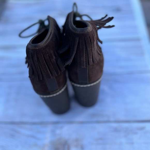 COPY - Tory Burch Hilary Suede Booties - Picture 11 of 12